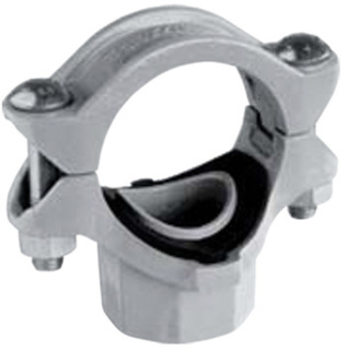 Mechanical tee threaded galvanized Style 08T DN 100X40